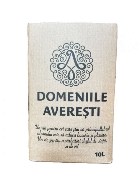 Detalii Produs Domeniile Averesti Feteasca Regala Demisec Bag In Box L