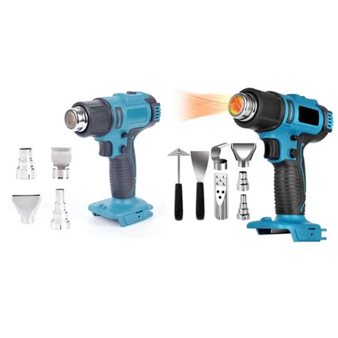 Cordless Heat Tools Set Hot Air Machine Lithium Heating Equipment Temperatures Adjustable For