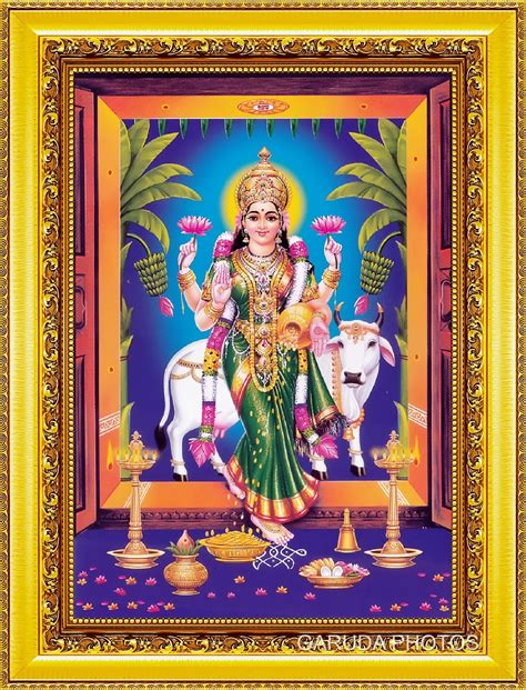 Buy Garuda Photos Gruha Lakshmi Photo With Cow Gruha Lakshmi Photo