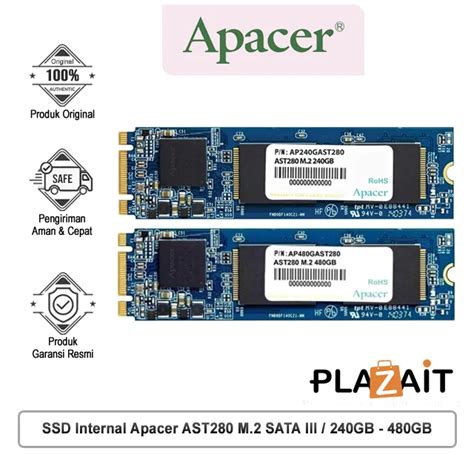 Ssd Internal Apacer Ast M Sata Iii Gb Gb Plaza It