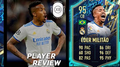 El Mejor Defensa De Fifa Eder Militao Tots Review Fifa