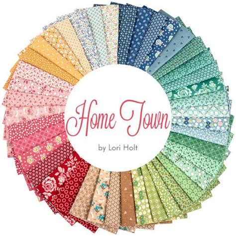 Home Town Fat Quarter Bundle By Lori Holt For Riley Blake Quilt Shop