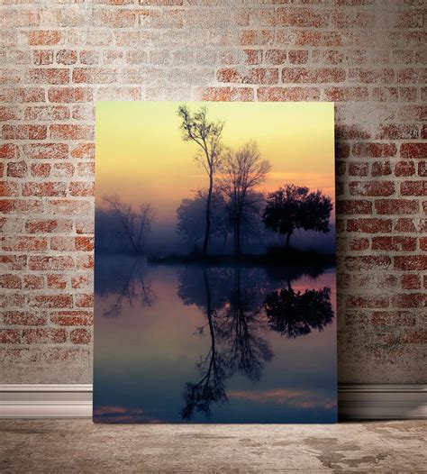 Foggy Lake Sunrise, Louisiana Nature Wall Art Print – Lost Kat Photography