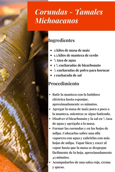 Receta Corundas Receta De Birria Receta De Tamales Recetas Mexicanas