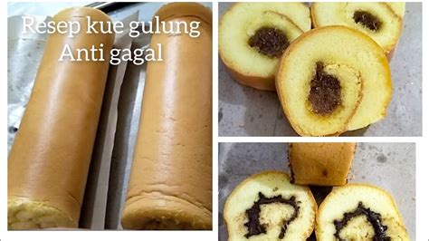 Resep Kue Gulung Lembut Metode All In One YouTube