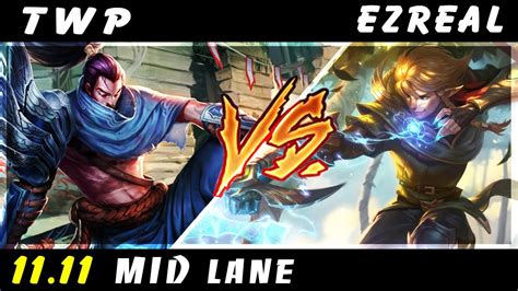 TheWanderingPro Yasuo Vs Ezreal MID Patch 11 11 Yasuo Gameplay