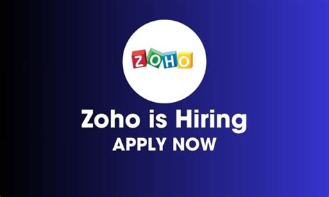 Zoho Hiring Freshers For Software Developer Role Apply Now