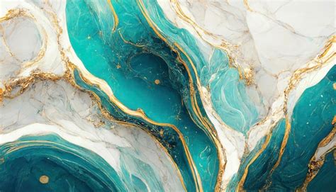 Premium Photo Abstract Turquoise Marble Textured Wallpaper