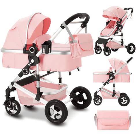 Babyjoy 2 In 1 Foldable Baby Stroller Kids Travel Newborn Infant Buggy