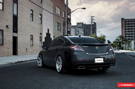 Chrome Detailing On Stylish Black Acura Tl Carid Gallery