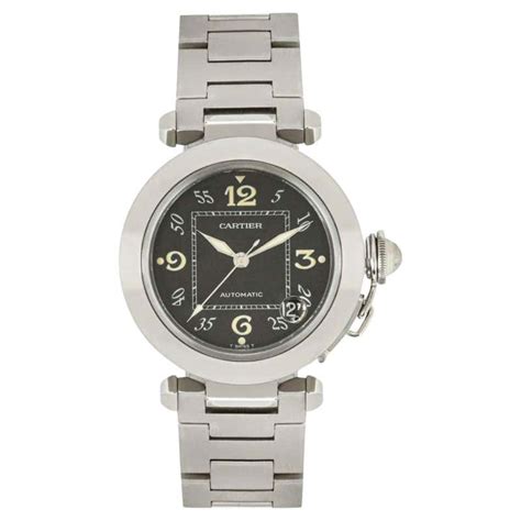 Cartier Pasha 1050 Chronograph Quartz Stainless Steel Unisex Watch At