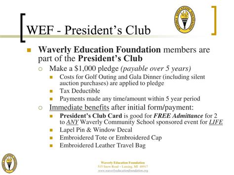PPT - Waverly Education Foundation PowerPoint Presentation, free