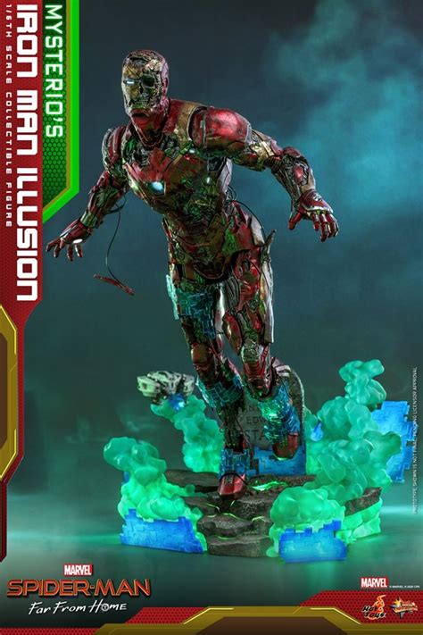 Hot Toys MMS Spider Man Far From Home Mysterios Iron Man Illusion AcareToys จำหนาย