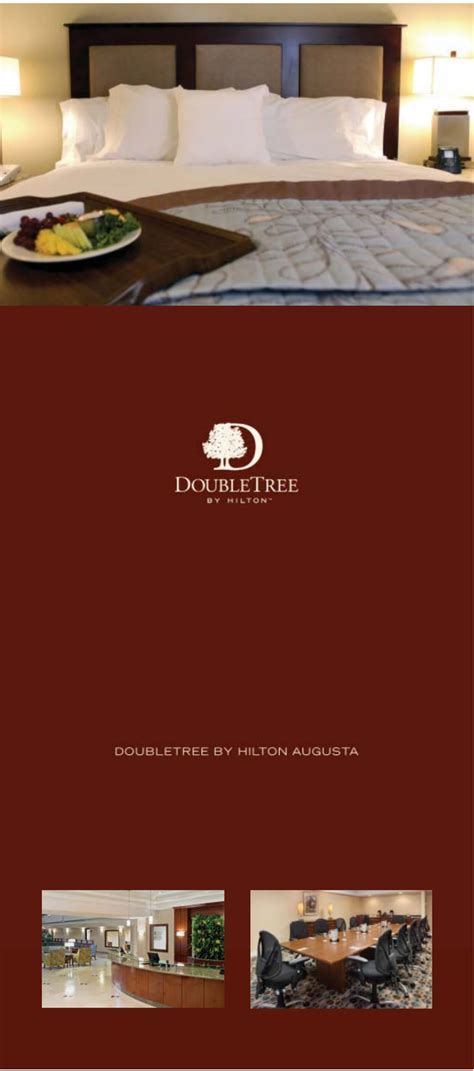 DoubleTree by Hilton Augusta Rack Card | Official Georgia Tourism ...