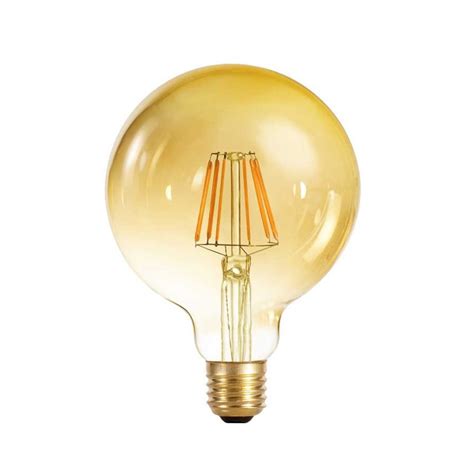 E Bulb G W Lm K Globe Gold Dimmable Cristalrecord Led