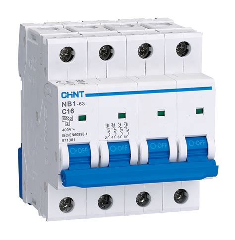 Chint Series Nb Automatic Magneto Thermal Circuit Breakers