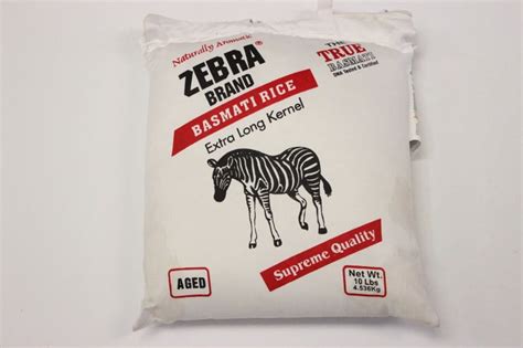 Zebra Basmati Rice 10lb