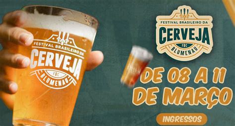 Começa hoje o Festival Brasileira da Cerveja em Blumenau veja as