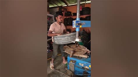 Swift Dzire Tubelesstyre Opening Tyre Changer Machine🙏👍🇮🇳👍 ️ ️ ️