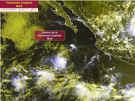 Se Forma La Tormenta Tropical Bud En El Oc Ano Pac Fico Posta Nuevo