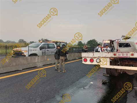 Accidente Vial Sobre El Libramiento De Plan Del R O Con Direcci N A