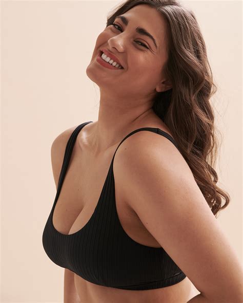 RIP CURL Eco Premium Surf Bralette Bikini Top Black Bikini Village