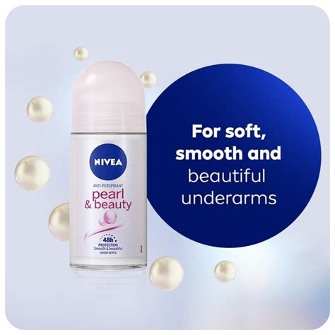 Nivea Anti Perspirant Deodorant Roll On Pearl And Beauty 50ml