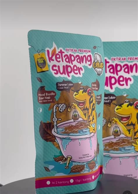 Ketapang Super Celup Bang Fish Isi Kantong Besar Lazada Indonesia