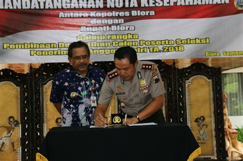 InfoPublik Kapolres Dan Bupati Tandatangani Nota Kesepahaman