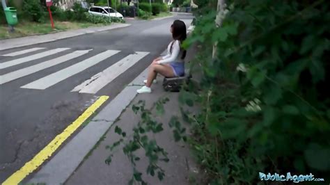 Public Agent Tru Kait Riding A Big Dick Deep Inside Her Wet Pussy Outd