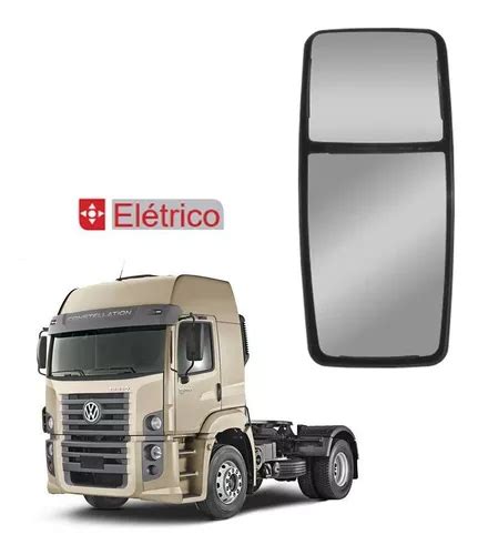 Espelho Retrovisor P Vw Euro Bifocal Convexo Ld El Trico Frete Gr Tis