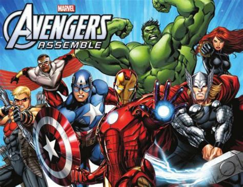 Avengers Assemble Animated Series Character Art — Geektyrant