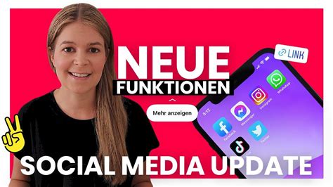 Neue Funktionen Bei Instagram Facebook Tiktok Youtube