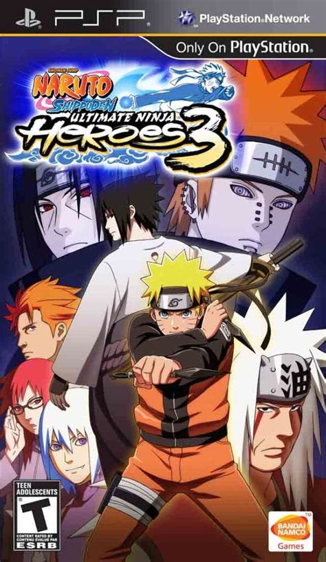 All Naruto Games on the PlayStation Portable