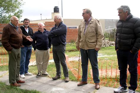 Obra de agua potable en Claromecó Nueva visita del Director de la