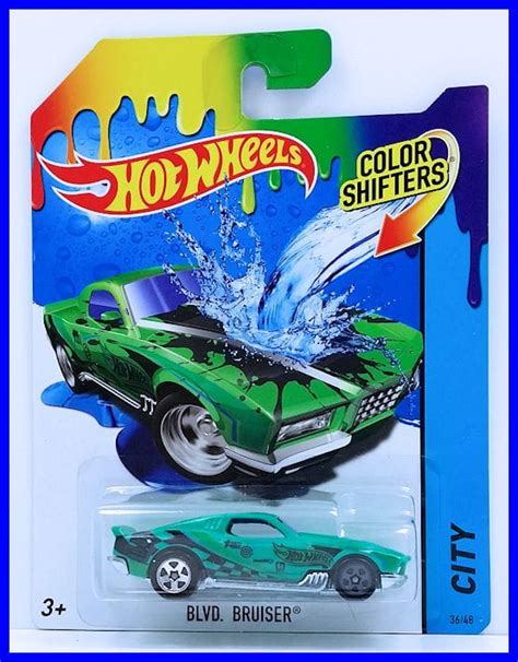 Hot Wheels Auto Zmieniaj Ce Kolor Blvd Bruiser Cfm Sklep Z Zabawkami