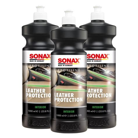 PROFILINE Leder Pflege Leather Protection SONAX 3 X 1 Liter Onlin 80 99