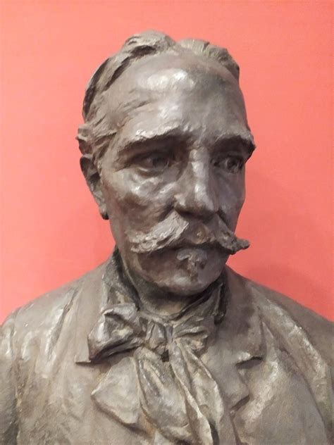 Leonardo Bistolfi Busto Di Antonio Fontanesi In Bronzo Del 1833