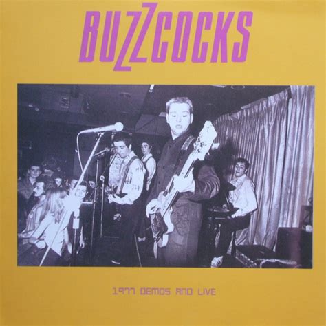 Buzzcocks 1977 Demos And Live Releases Discogs