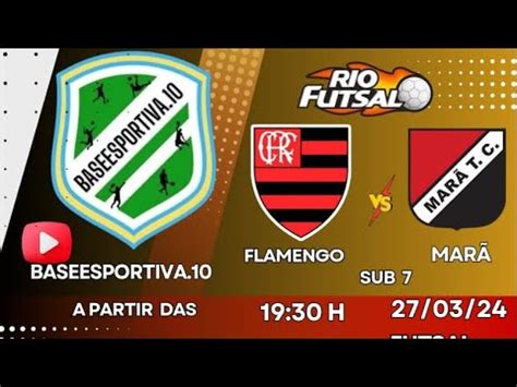 Flamengo X Mar Sub Campeonato Da Rio Futsal Youtube