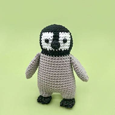 Pingüino Emperador Amigurumi PDF Patrón Gratis Lovelycraft