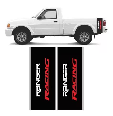 Adesivos Ford Ranger Caçamba Racing Personalizados Imp94