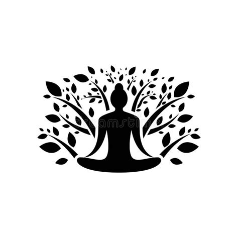 Yoga Tree Pose Logo Stock Illustrations 344 Yoga Tree Pose Logo Stock Illustrations Vectors