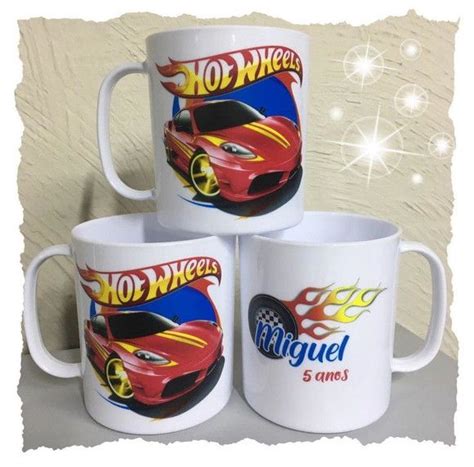 Caneca Pl Stica Personalizada Hot Wheels In Hot Wheels Wheel