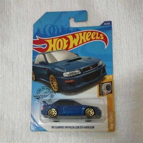 Hot Wheels Subaru Impreza B STi Version Rally HW Turbo JDM Shopee Malaysia