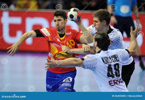 EHF EURO 2016 Germany Spain Final Editorial Stock Photo Image Of