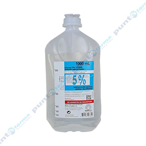 Glucosa 5 Vioser 1000 Ml Punto Farma