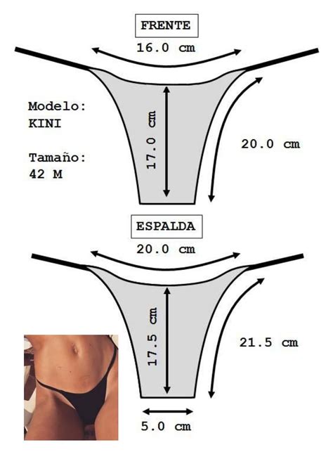 Kini Patrones de ropa intima Patrón de bikini Patrón de ropa interior