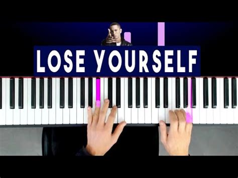 Eminem Lose Yourself Piano Tutorial Facile Au Piano Fr