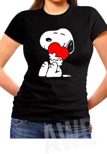 Playera Snoopy Corazon Mercadolibre